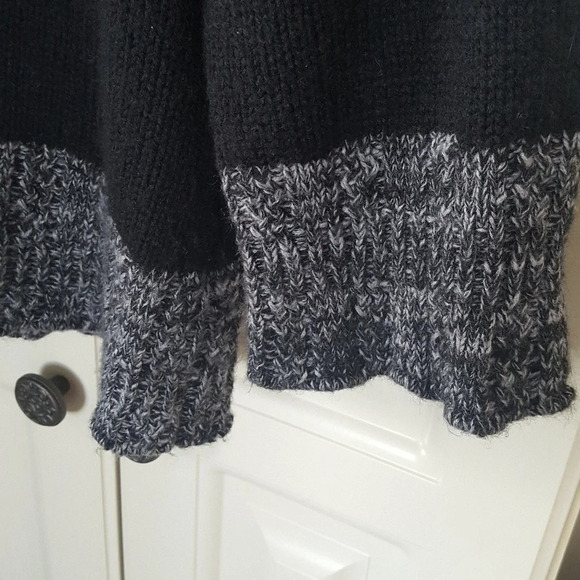 Rochelle California Cowl Neck Wool Blend Sweater - Picture 3 of 7